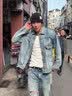 点悟260G加厚重磅螺纹打底背心男内搭弹力修身紧身运动健身跨栏秋冬季 白色 L （116-130斤） 实拍图