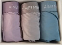 爱慕先生（AIMER MEN）爱慕先生男士内裤夏季透气【3条装】HELLO系舒适抗菌莫代尔平角裤 实拍图