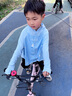 牧萌儿童防晒衣男女童防晒服夏季冰丝凉感宝宝防晒外套披肩 北极熊 XL 实拍图