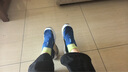 亚瑟士（asics）童鞋夏季新款男女儿童凉鞋透气运动跑步凉鞋 400蓝白色 (偏大,建议选小一码) 35 实拍图