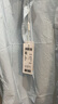 森马（Semir）长袖衬衫女中长款凉感防晒衣宽松叠穿纯色白衬衣109324105001 实拍图