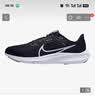 【95成新】耐克NIKE跑步鞋男飞马40气垫PEGASUS 40春夏运动鞋DV3853-001黑40.5   实拍图