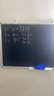 齐富黑板家用教学可擦写儿童磁性小画板教师粉笔写字板学生学习广告牌店铺餐饮展示牌板商用培训定制 [加厚银框]60*90CM挂式黑板 实拍图