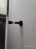 门挡免打孔防撞器门吸液压缓冲入户门指纹锁防盗门顶静音玻璃门阻 黑色-液压缓冲-墙装 实拍图