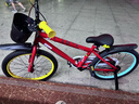 凤凰（Phoenix）儿童自行车男女孩单车5-9-10-13岁带辅助轮20寸红生日新年礼物 实拍图