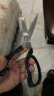 【清仓中】专业裁缝剪刀裁布剪刀大剪刀裁缝剪刀家用强力剪刀大号 10英寸-【白刃款-石墨黑】 实拍图
