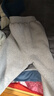 罗蒙儿童裤子男童春款儿童运动裤束脚卫裤校裤女童校园裤子灰色140 实拍图