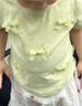 班喜迪女童短袖t恤夏装2025新款洋气女宝宝上衣小童装薄款夏季儿童衣服 实拍图