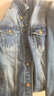 真维斯（JEANSWEST）夹克男2025春夏季舒适时尚简约牛仔外套男翻领男士外套深蓝2XL 实拍图