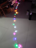 过年LED小彩灯闪灯串灯满天星灯春节日户外霓虹灯新年家用氛围灯 七彩 插电款：20米200灯 实拍图