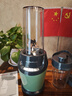 摩飞电器（Morphyrichards） 轻食破壁机家用研磨机多功能料理机榨汁机婴儿辅食机小型刨冰机 MR9501 清新绿（搅拌+榨汁机+研磨+破壁） 实拍图