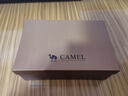 骆驼（CAMEL）踏山男士户外登山复古皮面休闲低帮徒步鞋 G14A342696 夜黑色 43 实拍图