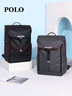 POLO双肩包男士旅行翻盖背包男头盔机车包篮球书包16/17.3英寸电脑包 实拍图