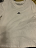 Olrain欧芮儿法式白色短袖T恤女夏季新款简约正肩显瘦上衣 米白色 L 实拍图