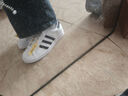 阿迪达斯adidas三叶草贝壳头SUPERSTAR男女休闲鞋EG4958 38码 实拍图