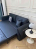 匡易沙发床家用大小户型现代简约猫抓皮沙发直排折叠储物两用皮艺沙发 五防猫抓皮-海绵款 外径1.56米-内径1.2米【颜色备注】 实拍图