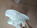 回力（Warrior）儿童鞋男童运动鞋小白鞋女童旋钮扣休闲鞋 WZ(CL)-0672 白色 35  实拍图