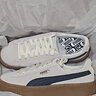 彪马（PUMA）【厚底鞋】增高小白鞋松糕鞋女子休闲板鞋PLATFORM363559 米白色-黑色-01 38 实拍图