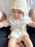 爱宝适婴儿口水巾纯棉纱布新生儿花瓣围嘴360°口水兜围兜饭兜3条装S233 实拍图