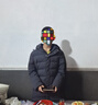 京东京造【聚热羽绒plus+】男士羽绒服外套冬季款中长款灰色XXL 实拍图