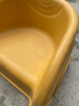 儿童特厚小沙发凳子塑料靠背椅家用可叠放幼儿园矮凳洗澡防滑座椅 【柠檬黄】儿童沙发椅【特厚款】 单只装】适用0-5岁 实拍图