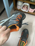 悍途（HUMTTO）网面登山鞋四季款舒适透气徒步鞋城市户外休闲男鞋 深灰/桔色 39  实拍图