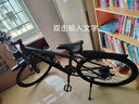 飞鸽（FLYING PIGEON）飞鸽山地自行车成人男女变速青少年中小学生车越野户外骑行赛单车 【高碳钢】G8002代-辐条轮-灰色 26寸轮组（适合160-180cm） 30速豪华版 实拍图
