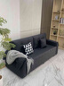 匡易沙发床家用大小户型现代简约猫抓皮沙发直排折叠储物两用皮艺沙发 五防猫抓皮-海绵款 外径1.56米-内径1.2米【颜色备注】 实拍图