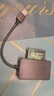 川宇USB3.0高速多功能多合一读卡器适用佳能索尼尼康SD/CF/MS储存卡监控行车记录仪TF内存卡 USB3.0(四卡四读） 实拍图