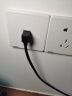 山泽超六类网线直角对弯头 CAT6类纯铜万兆网络连接线电脑路由器工程监控成品跳线 黑色10米 WT6A100 实拍图