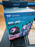 Thermaltake（Tt）钢影 透镜12 限定版 机箱风扇 黑色（ARGB无限镜风扇*3/主板同步/减震设计/PWM智能温控） 实拍图