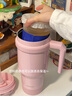 宝威玛（BVGMAV）保温杯大容量冰霸杯巨无霸吸管直饮水杯子高档316L不锈钢保冷杯 实拍图