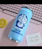 目送（musong）易拉罐保温杯 韩版潮个性可乐罐304不锈钢大容量吸管保温杯子男女 定制叮当 450ml 实拍图