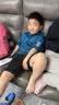 ASK JUNIOR童装儿童套装男童夏装薄款透气短袖t恤短裤运动跑步两件套网球服 实拍图
