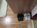 安尚芬拖鞋男士夏季新款室内家居简约轻便洗澡防滑踩屎感情侣凉拖鞋女 黑色 46-47 适合45-46（内长280MM） 实拍图