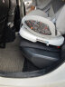 感恩儿童安全座椅0-4-12岁360度旋转 ISOFIX 瑞亚绅士灰 实拍图