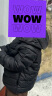 巴拉巴拉童装男童羽绒服2024秋冬季女小大童连帽亲子百搭外套202424107202 晒单实拍图