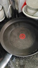 特福（Tefal）钛铸不粘锅炒锅电磁炉少油烟平底炒菜锅红点感温技术 28cm  实拍图