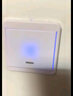 LXEE 无线遥控开关面板免布线220V智能电灯家用卧室单双控 随意贴遥控开关灯光 86型明暗装 高雅白1开：1个主开关+1个随意贴 实拍图