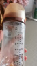 贝因爱（BEIYINAI）新生儿宽口玻璃奶瓶婴儿硅胶奶嘴防呛防胀气仿母乳0-6个月 奶瓶+1个M码奶嘴 240ml 实拍图