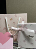 迪士尼（Disney）蝴蝶结耳钉女纯银耳坠女生礼物小众高级感耳饰实用七夕情人节礼物 蝴蝶结-银色【粉色心动礼盒】 实拍图