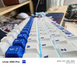 达尔优（dareu）EK87pro陶瓷机械键盘 87键有线/无线/蓝牙三模连接客制化游戏键盘 陶瓷釉下青-桃C拿铁轴 实拍图