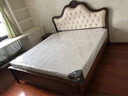 佑晴欧式实木床双人1.8米白色现代简约储物床1.5米美式婚床卧室公主床 单床 1.5米*2米静音实木床 实拍图