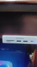 奥睿科(ORICO)Type-C分线器USB3.2Gen2hub扩展坞10Gbps集线器铝合金卡扣式 台式笔记本延长线 MH5PC银色 实拍图