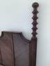 巢趣美式实木床大床法式复古中古风双人床1.8米婚床主卧1.5米单人床家 艾米床黑胡桃【全实木樱桃木】 有1.9米床架可选 1500*2000 实拍图