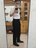SKARO【雷总同款 免烫无痕】一片领衬衫男士商务休闲长袖白色衬衣 白色SKE1193（一片领）_雷军同款 39 实拍图