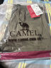 骆驼（CAMEL）运动休闲男裤子防泼水梭织束脚运动裤 J13CAVLR060 幻影黑 M 实拍图