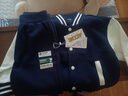 史努比儿童套装秋冬款男孩棒球服帅气潮童装男童外套大童休闲冬装衣服女 滑行努比藏青+标签努比藏青 120 cm(120cm) 实拍图