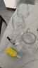 青苹果 大号勃艮第红酒杯套装家用奢华水晶玻璃大肚醒酒器葡萄高脚杯 水晶把手醒酒器+水晶x2/ 450ml 实拍图