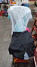 川崎（KAWASAKI）羽毛球服套装夏款运动速干短袖T恤训练队服A1806 男款白黑 M 实拍图